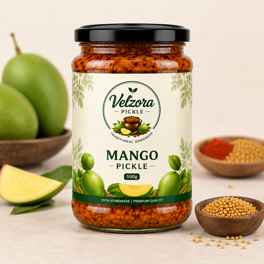 Velzora Mango Pickle (500g)