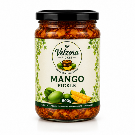 Velzora Mango Pickle (500g)